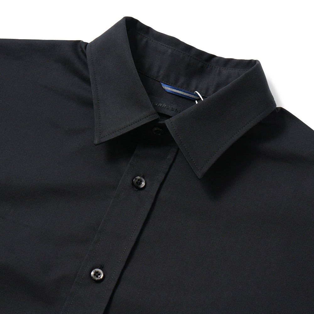 junhashimoto ジュンハシモト MEGA BIG SHIRT メガビッグシャツ 1062610006 BLACK