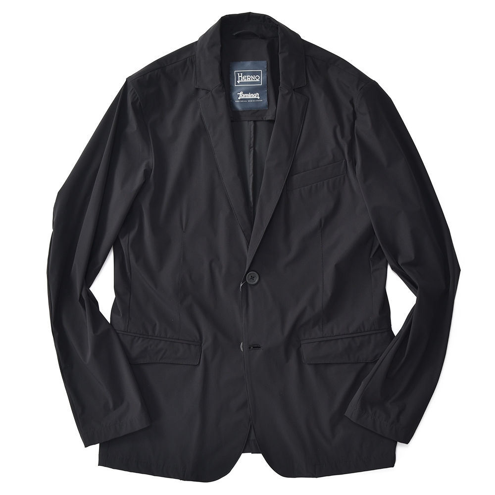 HERNO Laminar ヘルノ ラミナー ストレッチナイロン 2B ジャケット GA00021UL/12803 BLACK 【国内正規品 ...