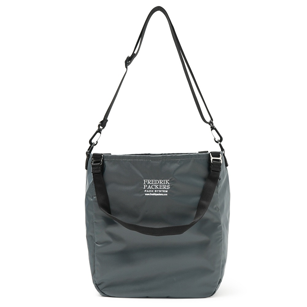FREDRIK PACKERS フレドリックパッカーズ 210D MISSION TOTE S  ミッショントート S CHARCOAL