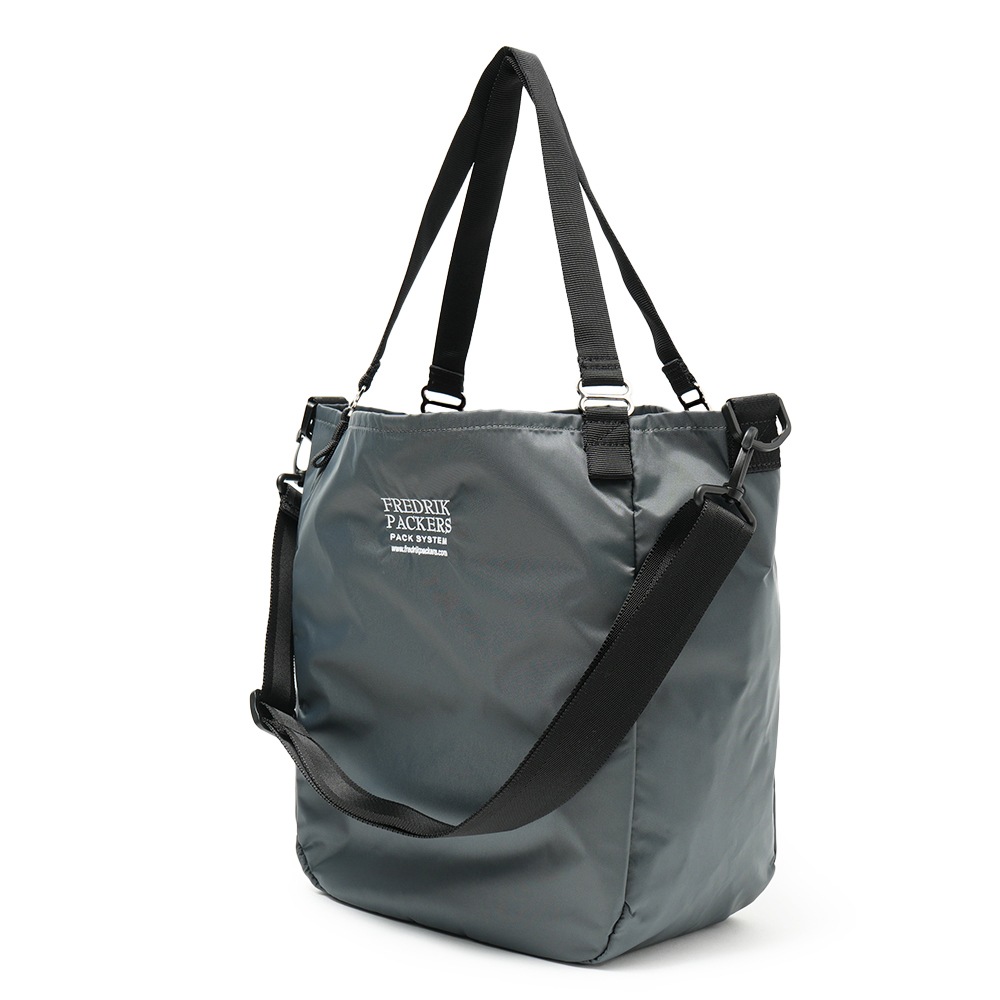 FREDRIK PACKERS フレドリックパッカーズ 210D MISSION TOTE S  ミッショントート S CHARCOAL