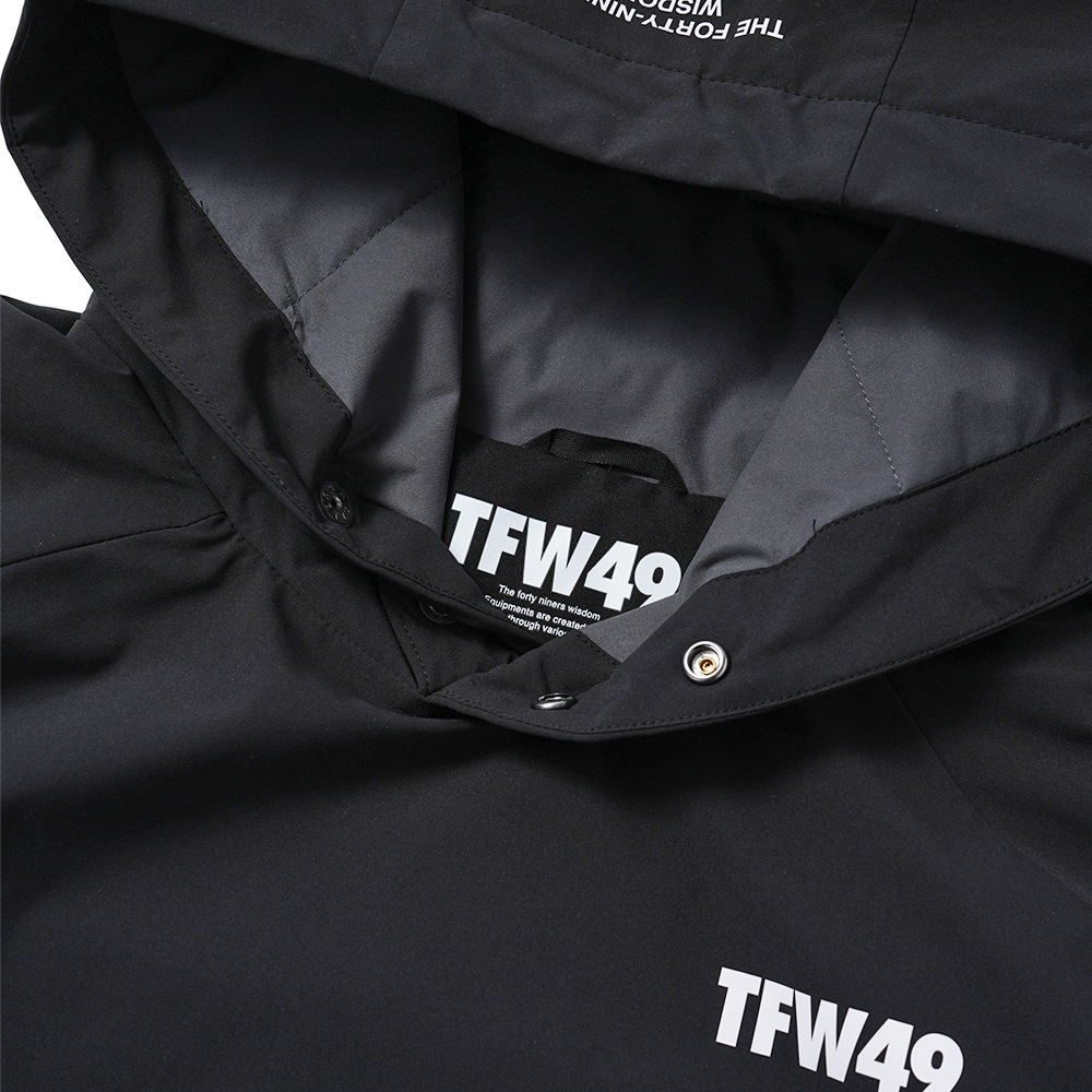 TFW49 ティーエフダブリュー49 VW HOODIE ベリーウォームフーディ T042610003 BLACK