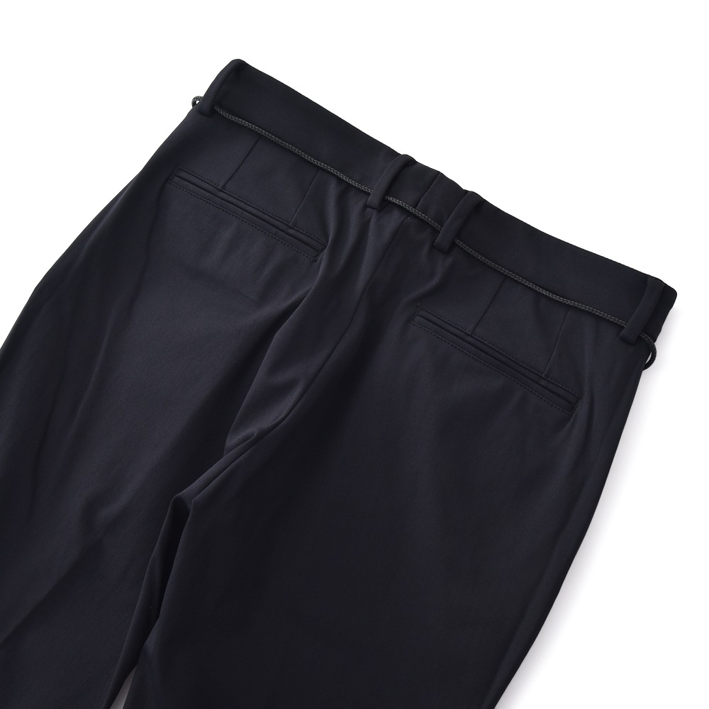 EMMETI エンメティ PANT 2 GOLD JERSEY ジャージ リブパンツ BLACK