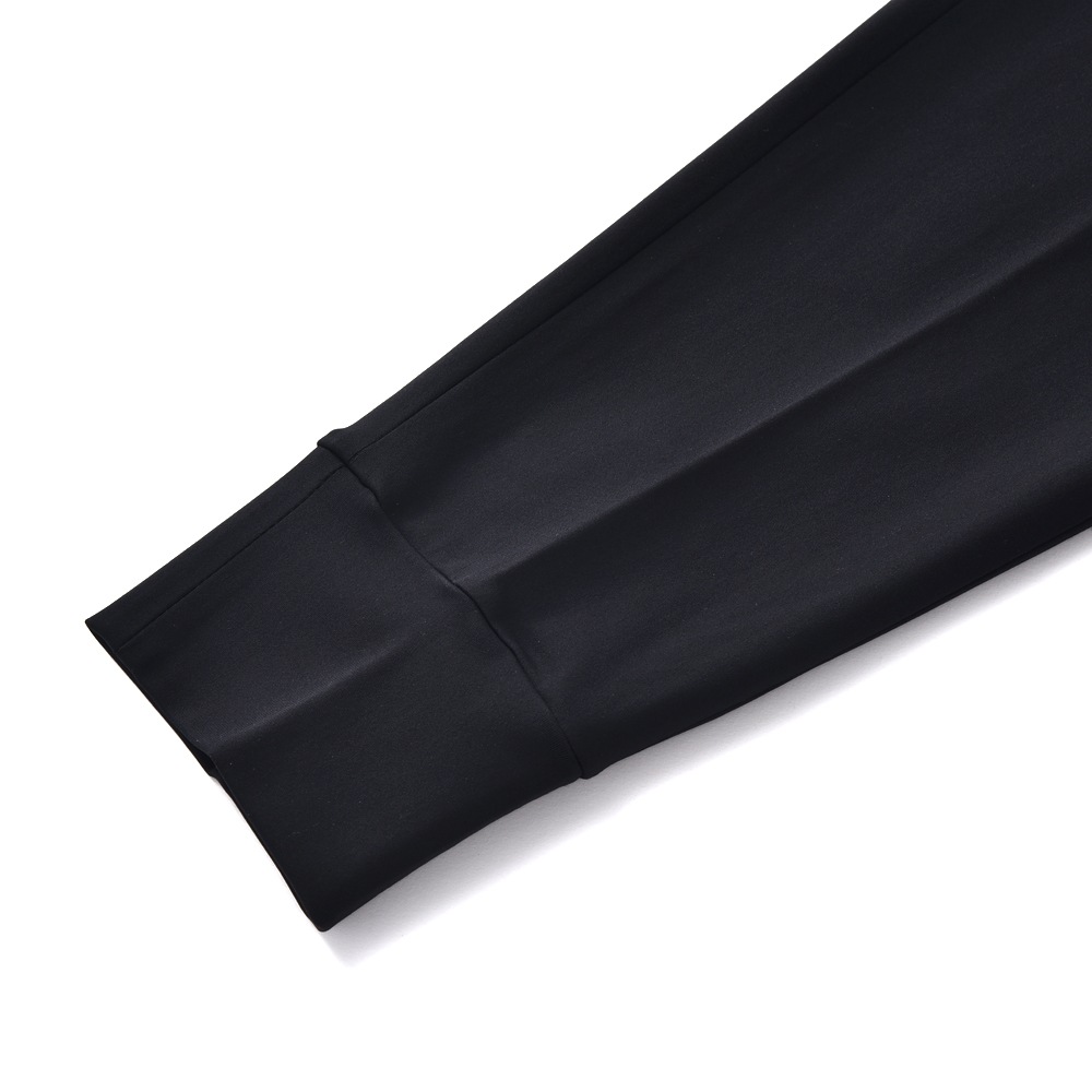 EMMETI エンメティ PANT 2 GOLD JERSEY ジャージ リブパンツ BLACK