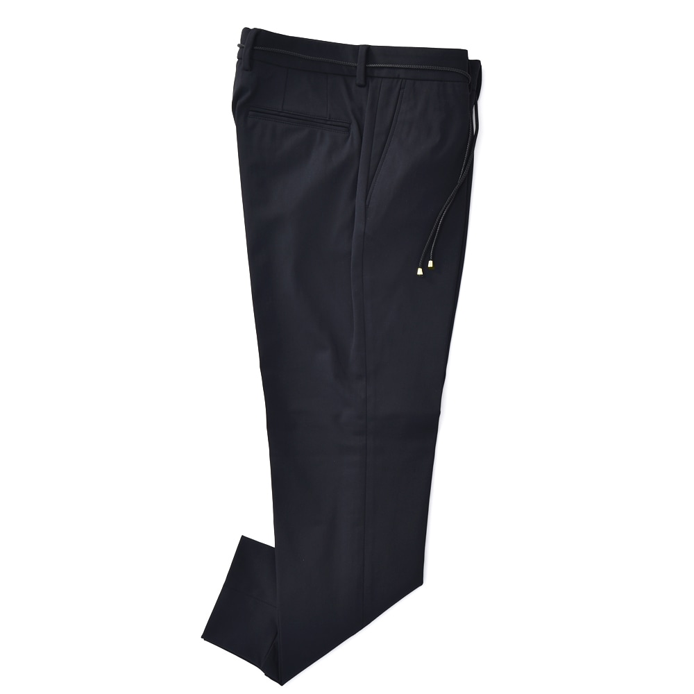 EMMETI エンメティ PANT 2 GOLD JERSEY ジャージ リブパンツ BLACK