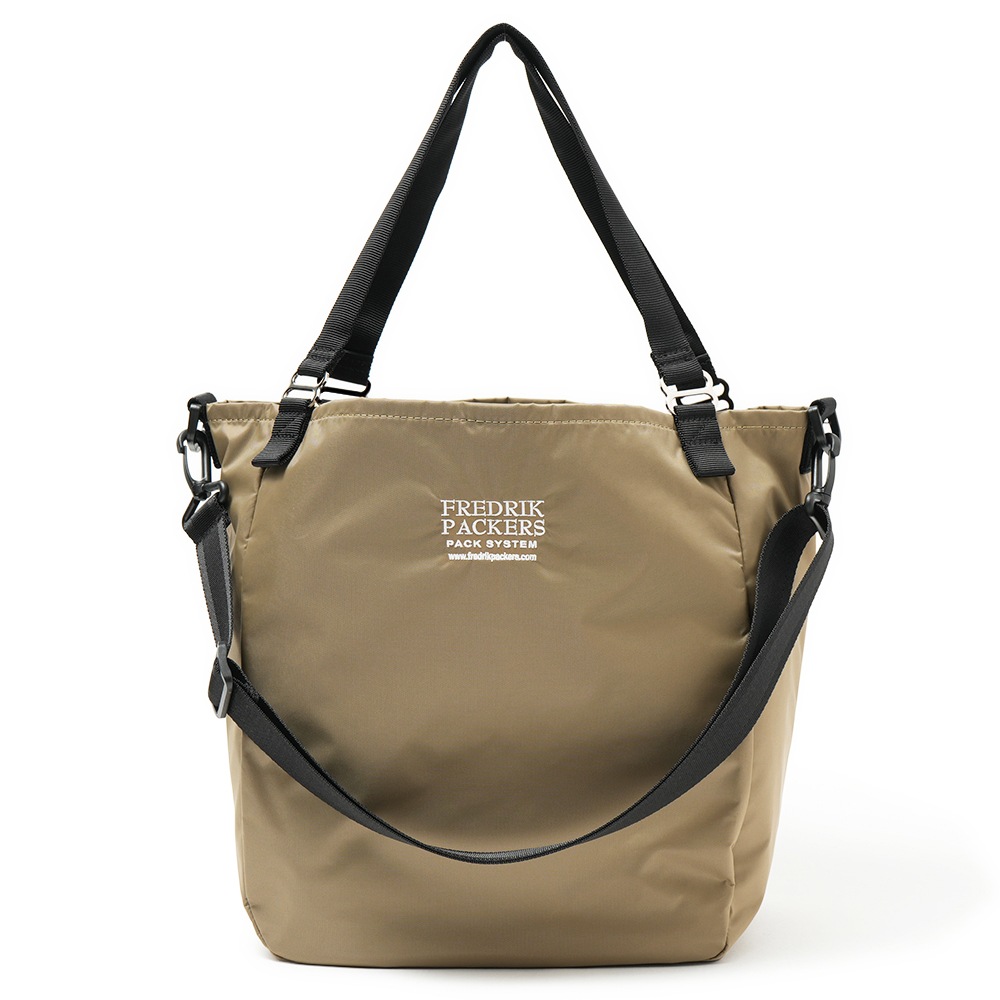 FREDRIK PACKERS フレドリックパッカーズ 210D MISSION TOTE S  ミッショントート S KHAKI