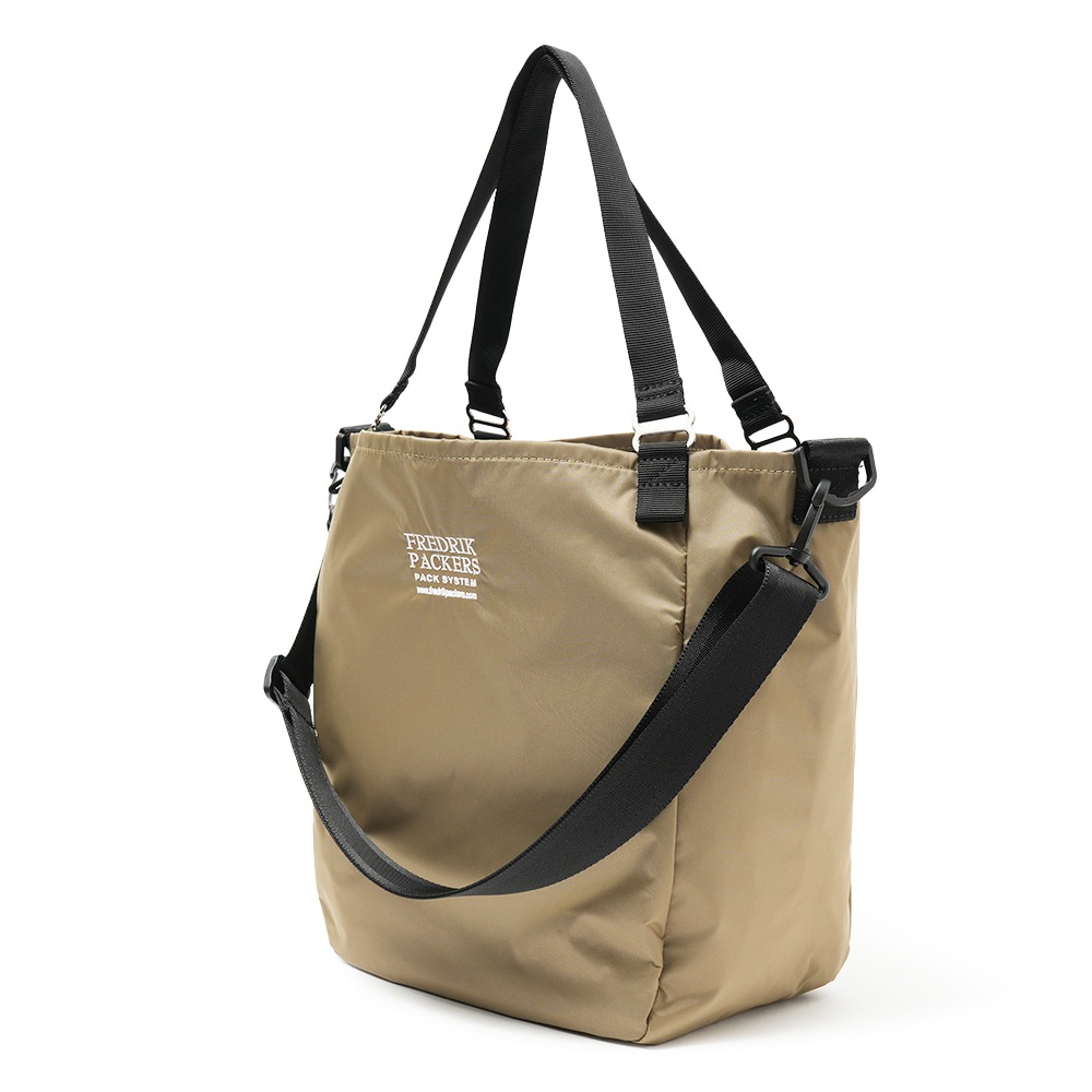 FREDRIK PACKERS フレドリックパッカーズ 210D MISSION TOTE S  ミッショントート S KHAKI