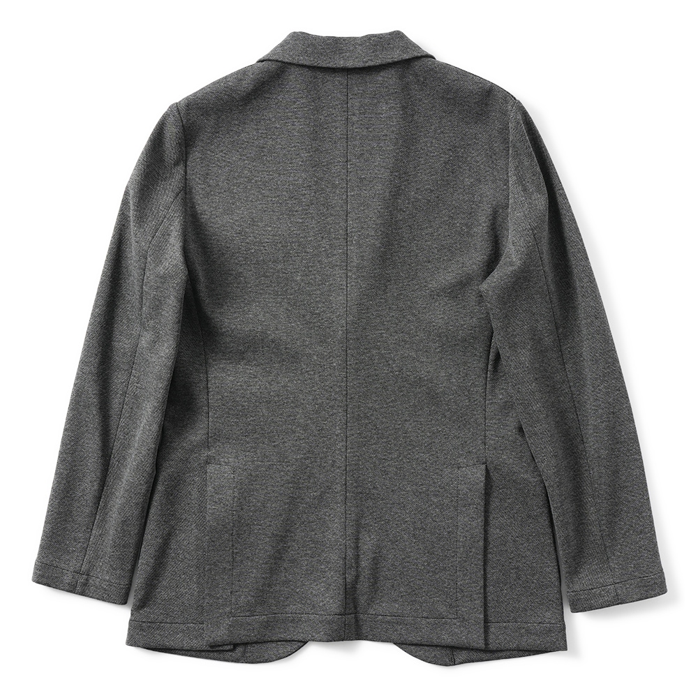 giab's ARCHIVIO ジャブスアルキヴィオ STROZZI/L A5743 ストロッツィ ピケジャージー 2B ジャケット C.GRAY