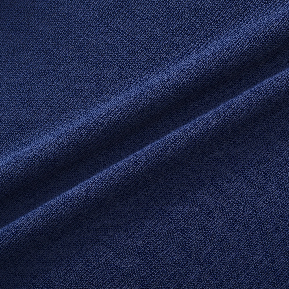 DRUMOHR ドルモア 8G コットン クルーネック ニット D8Z103 BLUE NAVY