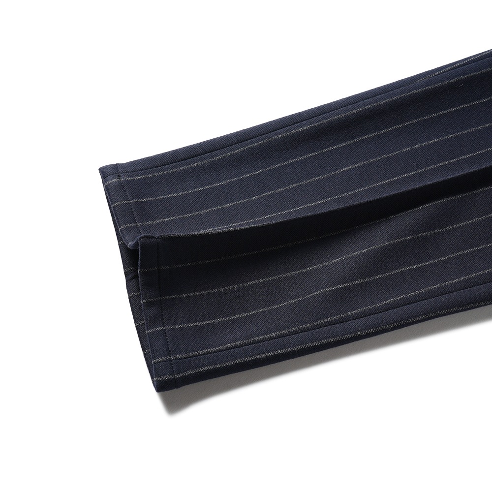 giab's ARCHIVIO ジャブスアルキヴィオ MASACCIO/M1 A5738 マサッチョ チョークストライプジャージー ドローコードパンツ NAVY