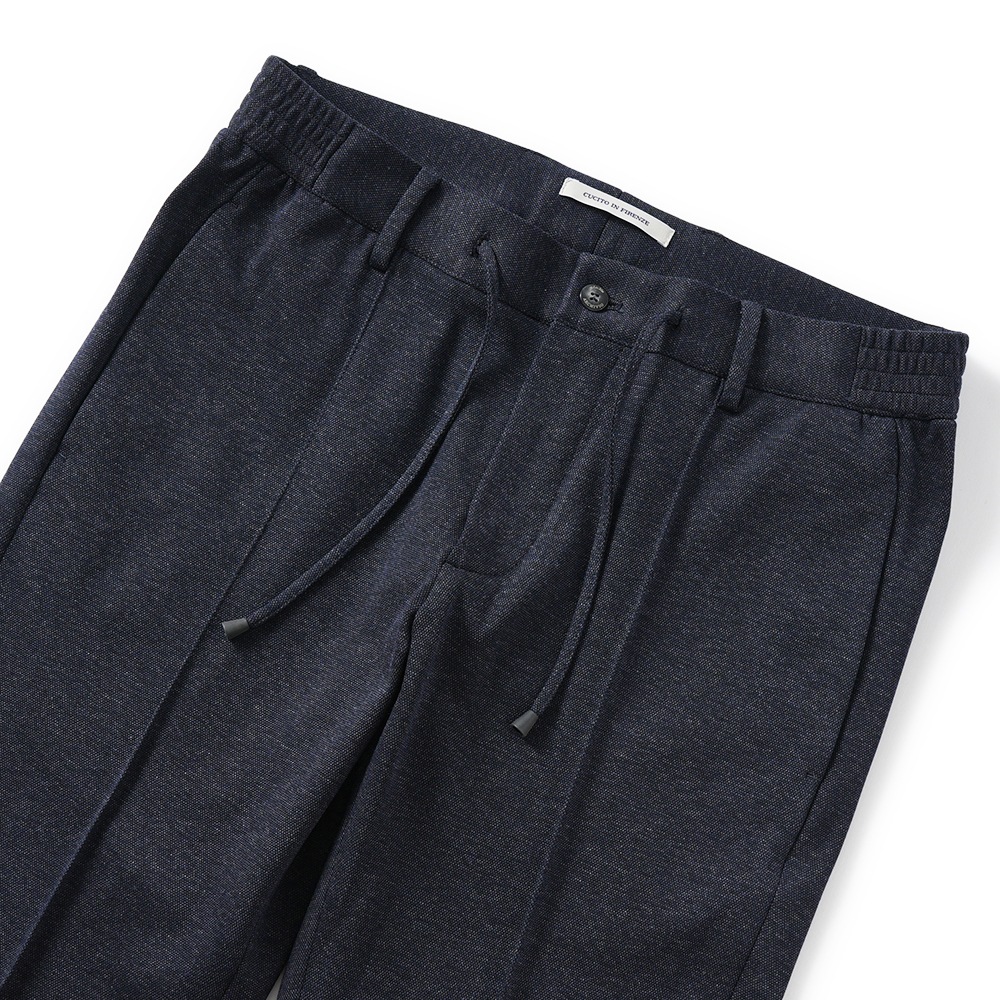 giab's ARCHIVIO ジャブスアルキヴィオ MASACCIO/M1 A5743 マサッチョ ピケジャージー ドローコードパンツ NAVY
