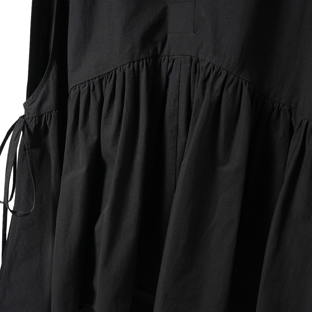 PROTAGONISTA プロタゴニスタ ノースリーブ ギャザーブラウス  PNT-BL-10A BLACK