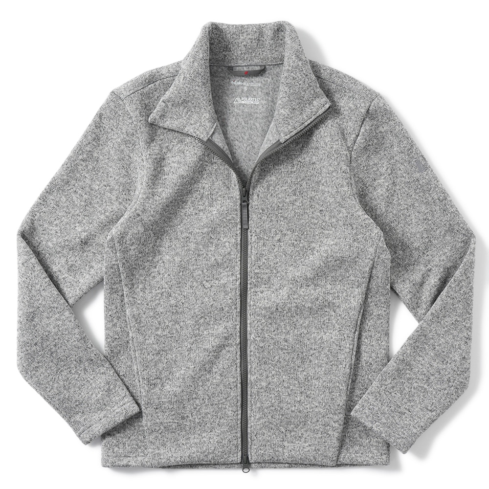 POUTNIK THE URBAN TRAVELER BY TILAK ポートニック ティラック Monk Zip Sweater  モンクジップセーター LIGHT GRAY MELANGE