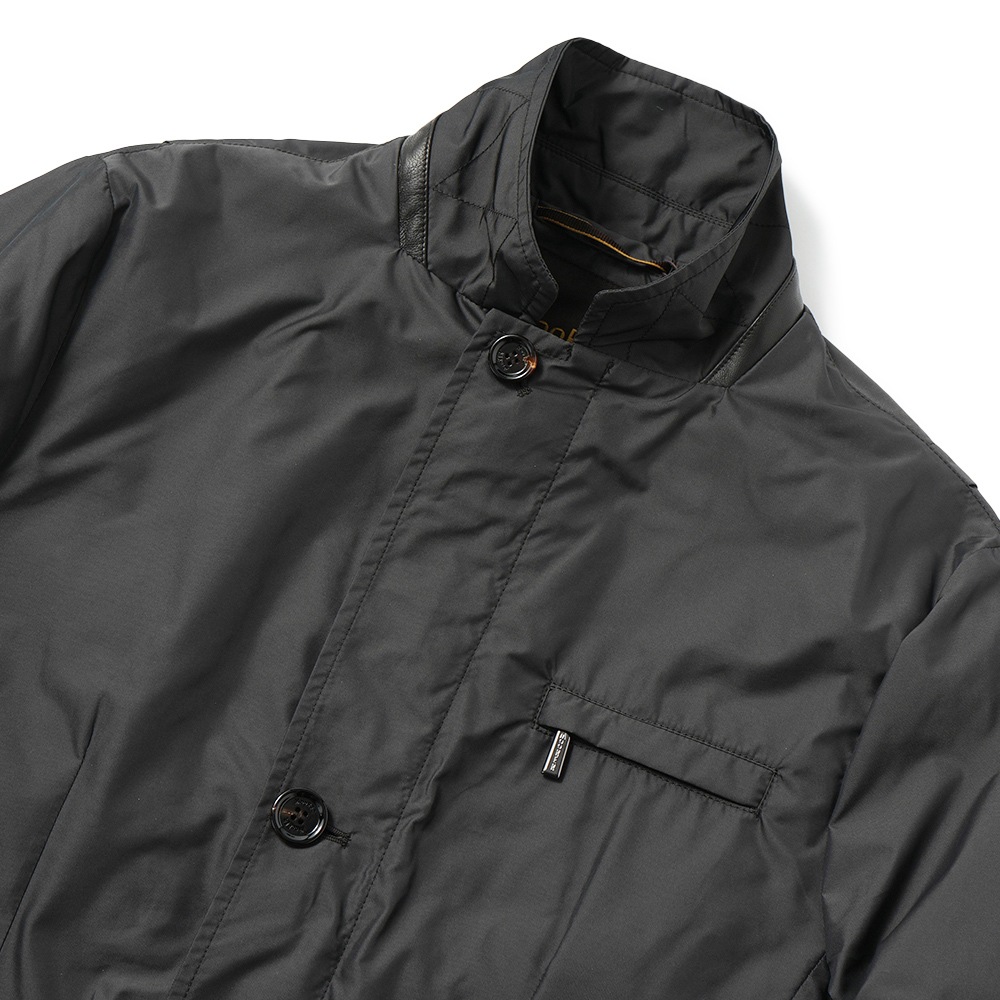 MOORER ムーレー GHIBERTI-KM ギベルティ ポリエステル 3Bジャケット ブルゾン D.GRAY