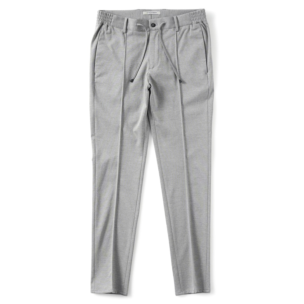 giab's ARCHIVIO ジャブスアルキヴィオ MASACCIO/M1 A3573 マサッチョ ニューウォッシャブルジャージー ドローコードパンツ LIGHT GRAY