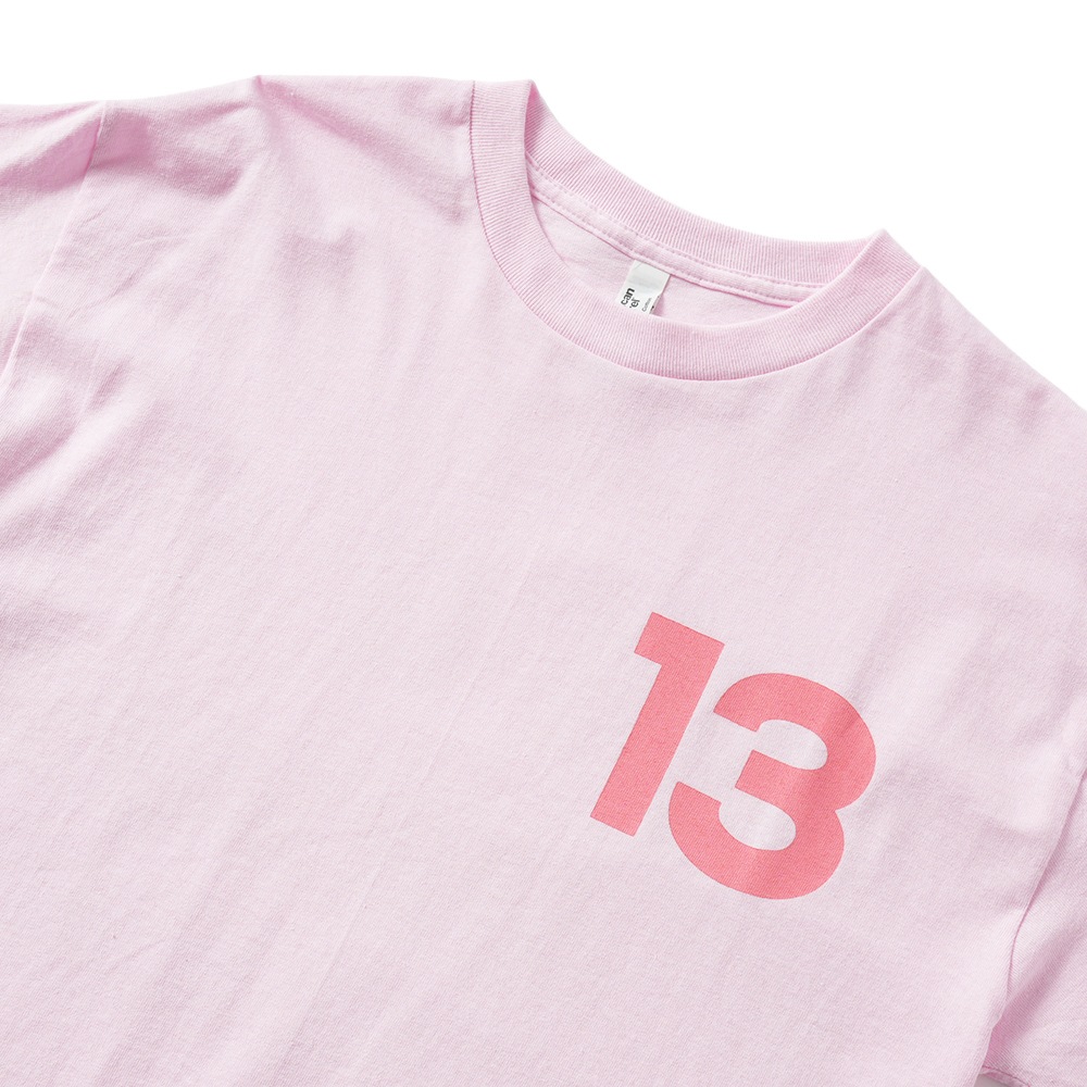 HIGH! STANDARD ハイ!スタンダード HIGH STANDARD 13 STANDARD STATION ショートスリーブ Tシャツ 1015259 PINK