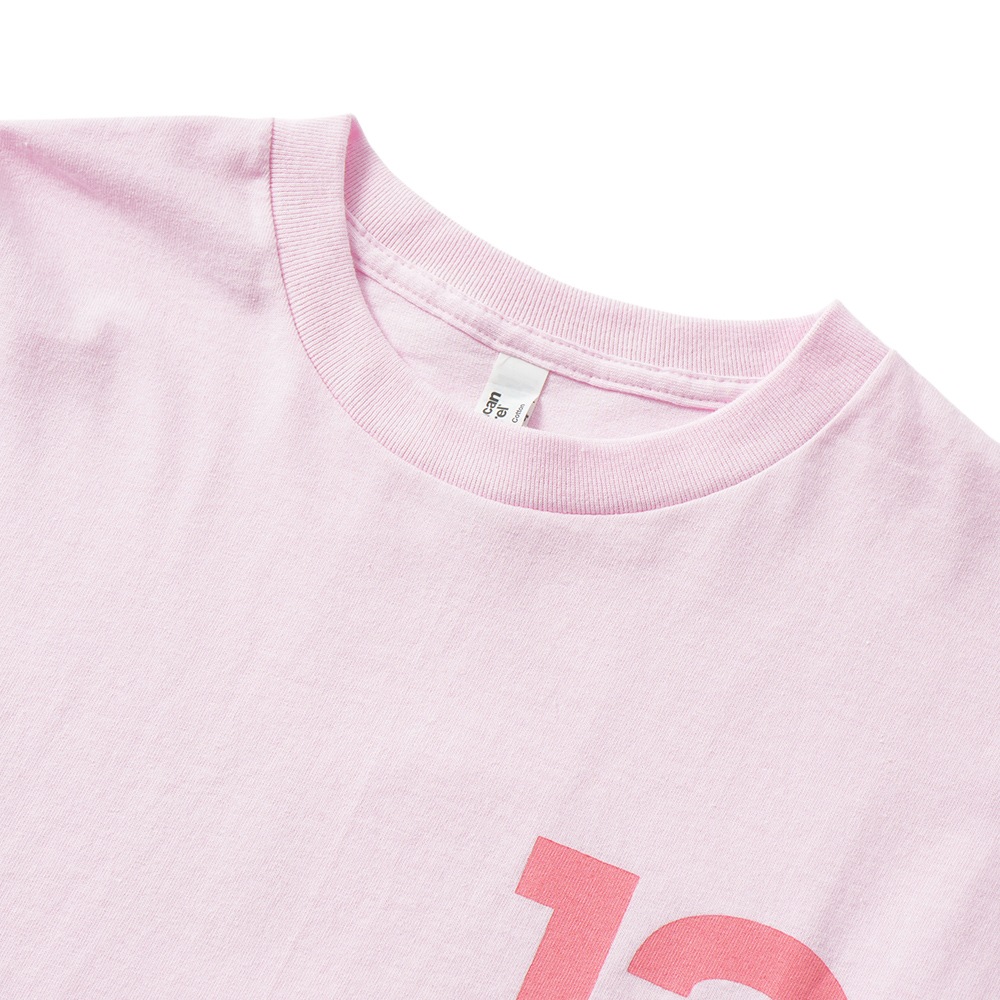 HIGH! STANDARD ハイ!スタンダード HIGH STANDARD 13 STANDARD STATION ショートスリーブ Tシャツ 1015259 PINK