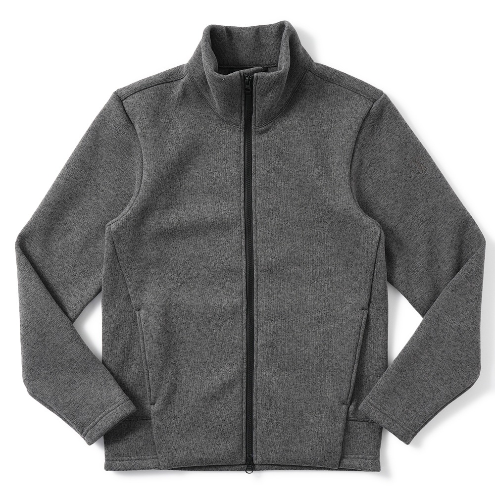 POUTNIK THE URBAN TRAVELER BY TILAK ポートニック ティラック Monk Zip Sweater モンクジップセーター ASH GRAY