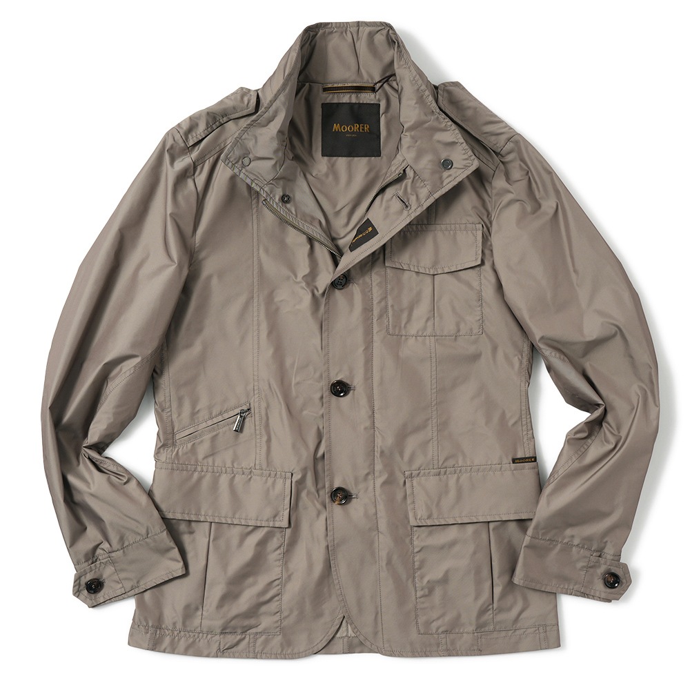 MOORER ムーレー PORTO-KM ポルト ポリエステル M65型 ジャケット GREIGE
