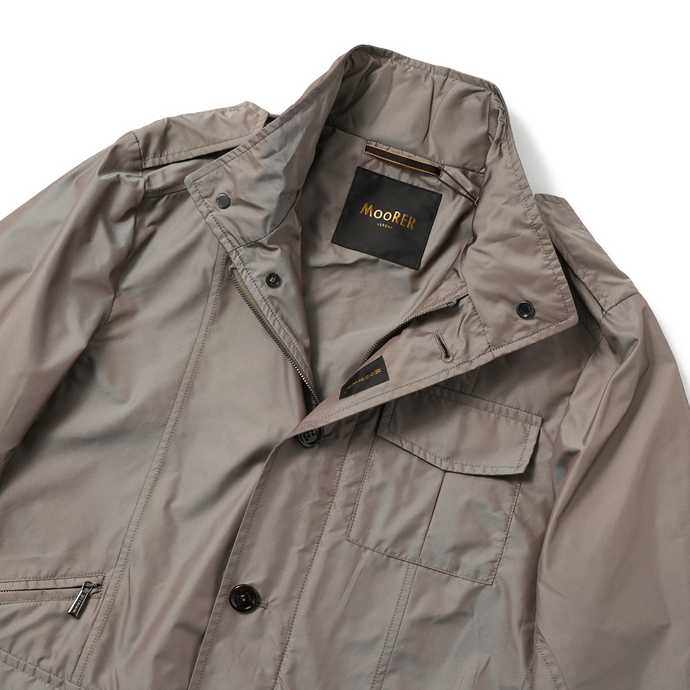 MOORER ムーレー PORTO-KM ポルト ポリエステル M65型 ジャケット GREIGE