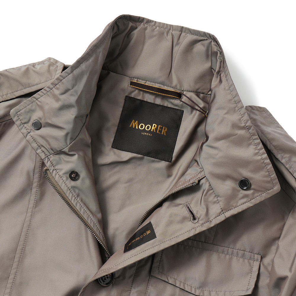 MOORER ムーレー PORTO-KM ポルト ポリエステル M65型 ジャケット GREIGE