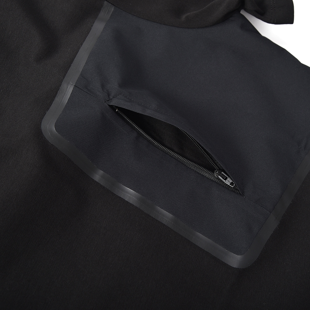 HERNO Laminar ヘルノ ラミナー ゴアテックス ポケット コンパクトジャージ ショートスリーブTシャツ JG00027UL-52000＋11106 BLACK