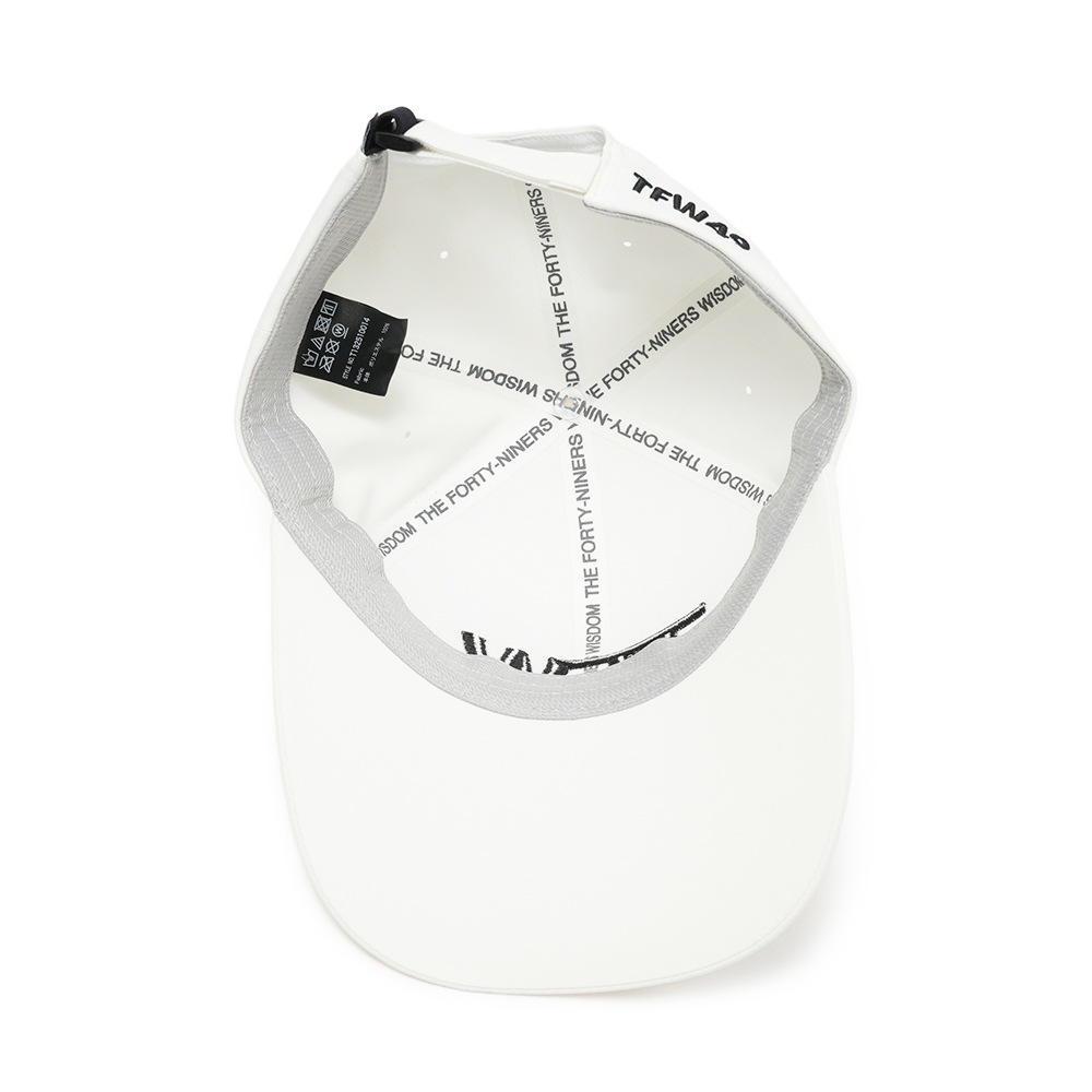 TFW49 ティーエフダブリュー49 TECHNICAL CAP-3 テクニカルキャップ-3 T132510014 WHITE