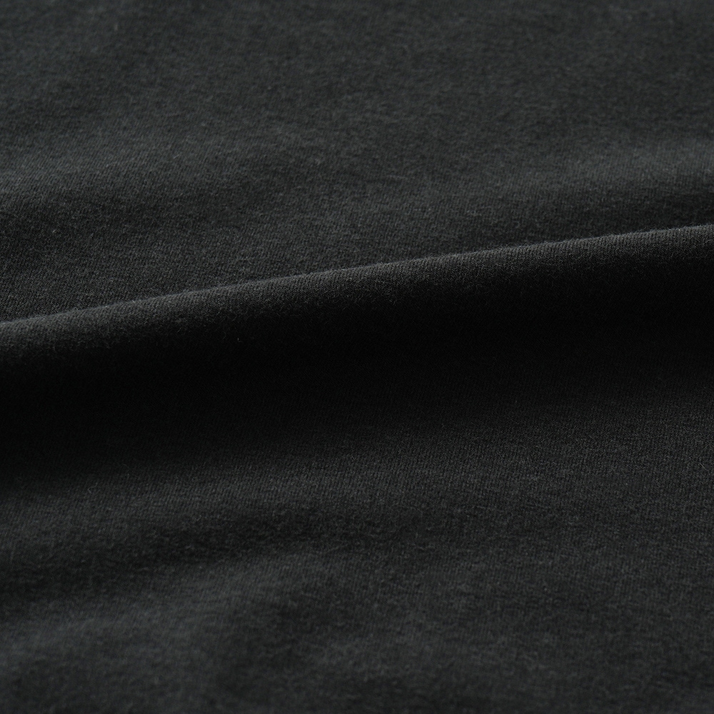 ANTICIPO アンティーチポ NEBBIOLO/VBC4235 バンブーコットン クルーネック ショートスリーブ Tシャツ BLACK