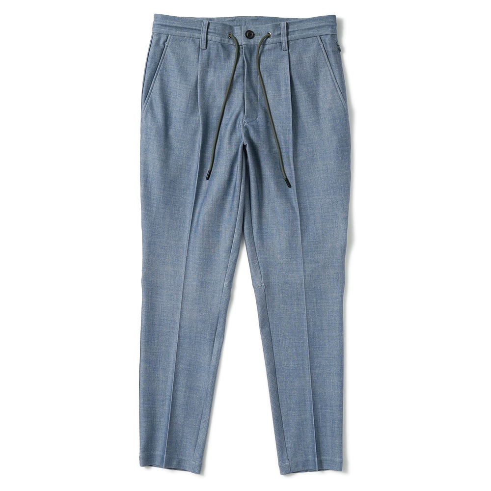 junhashimoto ジュンハシモト EASY TUCK PANTS★★ イージータックパンツ 1072610051 SAX