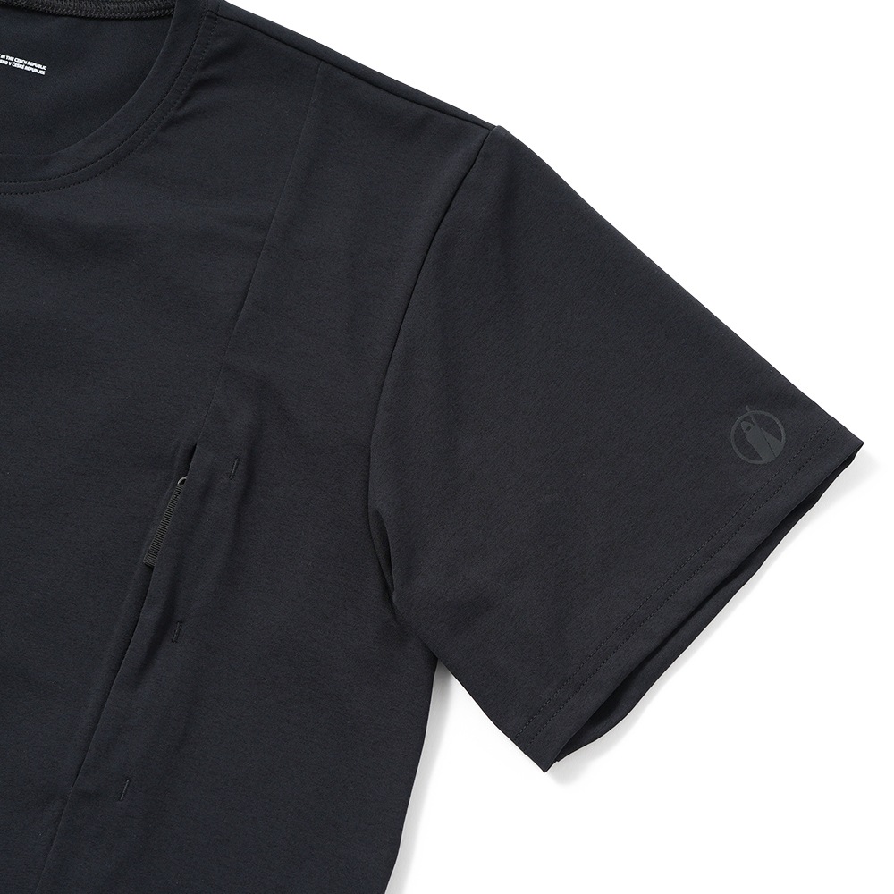 POUTNIK TILAK ポートニック ティラック Shiva Technical Top S/S BLACK