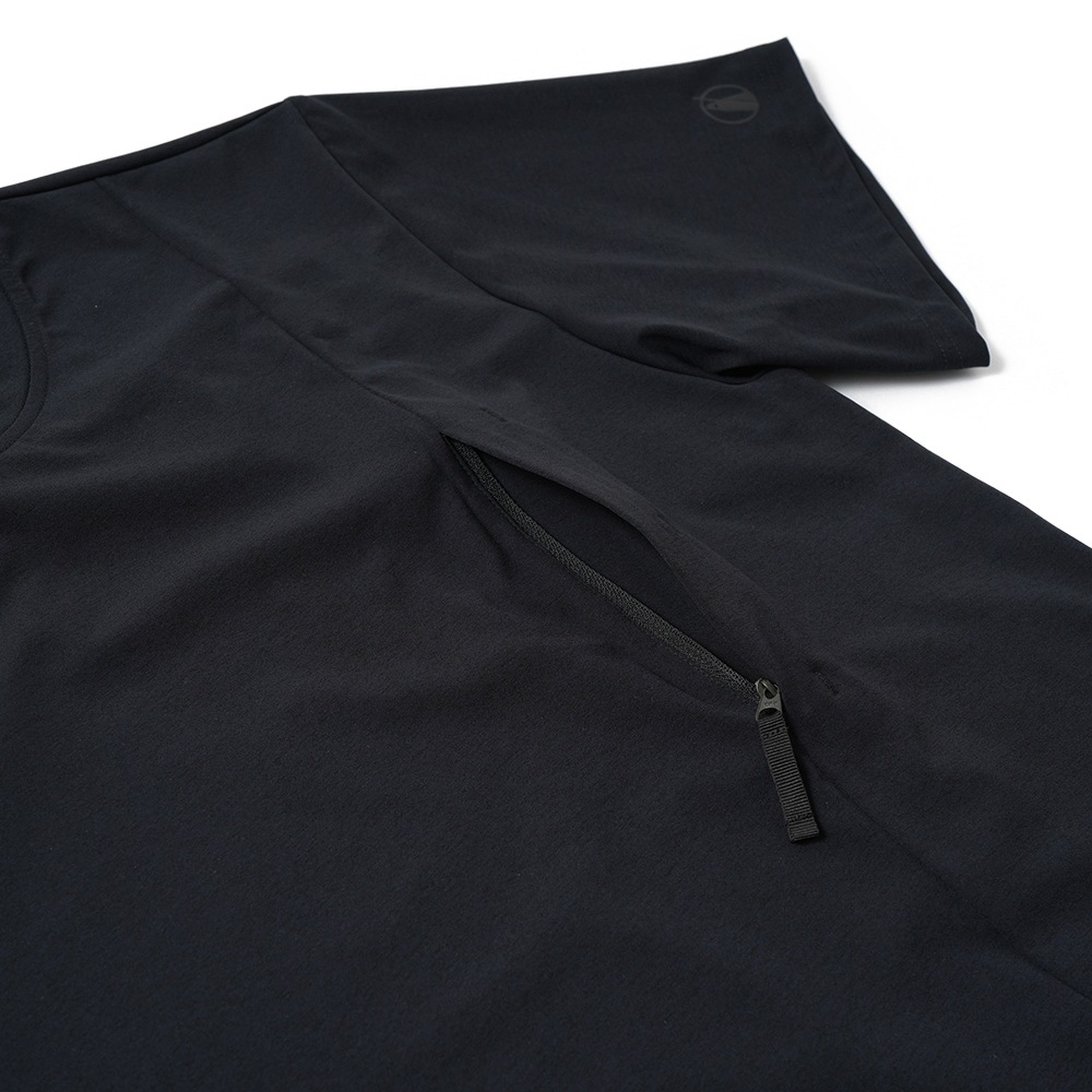 POUTNIK TILAK ポートニック ティラック Shiva Technical Top S/S BLACK