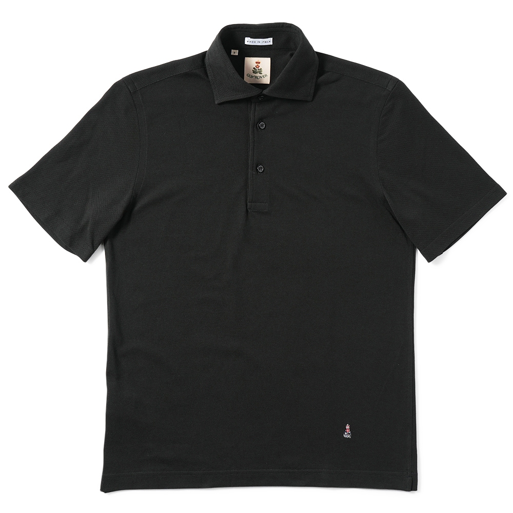 guy rover ギローバ ポロシャツ 黒 カノコ GUY ROVER（ギローバー）の