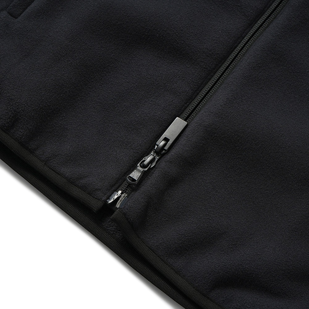 TFW49 ティーエフダブリュー49 FLEECE HOODIE BLOUSON フリース フーディ ブルゾン T042520013 BLACK