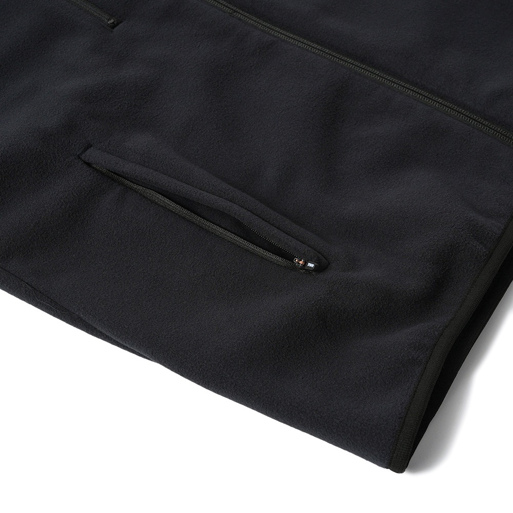 TFW49 ティーエフダブリュー49 FLEECE HOODIE BLOUSON フリース フーディ ブルゾン T042520013 BLACK