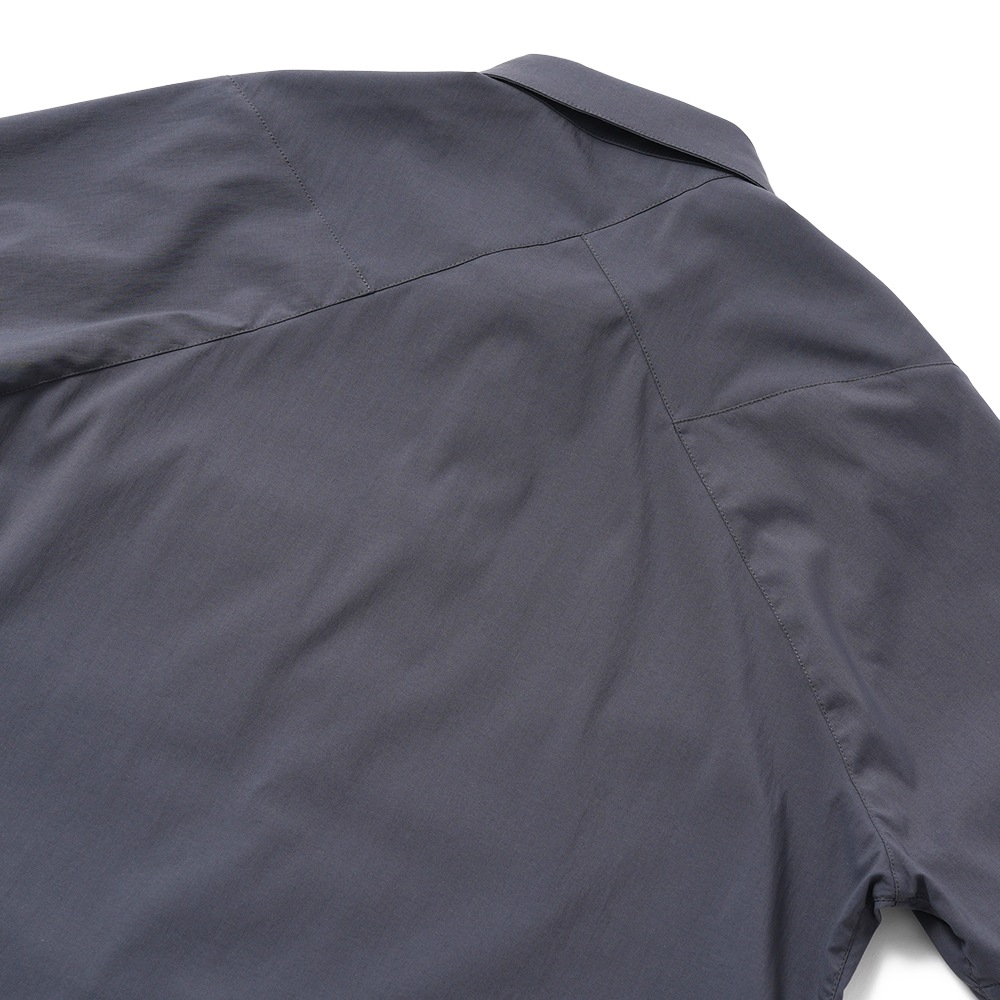POUTNIK TILAK ポートニック ティラック Knight Shirts S/S ナイト シャツ ショートスリーブ EBONY GRAY