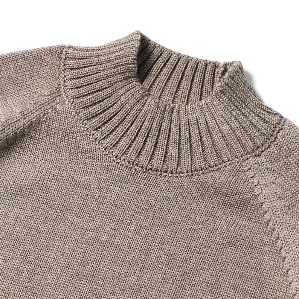 ZANONE ザノーネ LUPO RAG ウール ミドルゲージ モックネック ニット