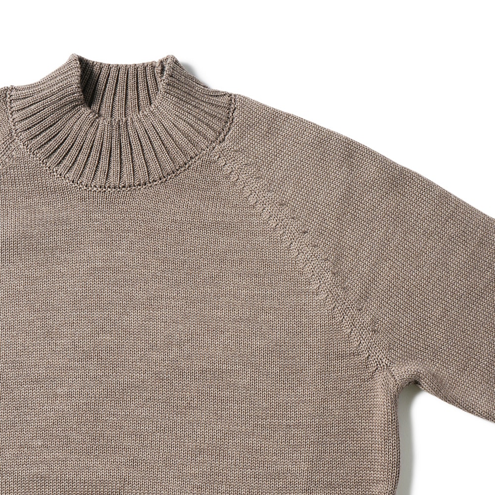 ZANONE ザノーネ LUPO RAG ウール ミドルゲージ モックネック ニット