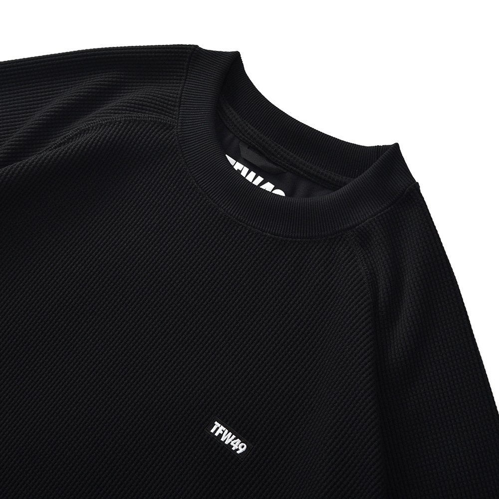 TFW49 ティーエフダブリュー49 WAFFLE T ワッフルT T102310021 BLACK