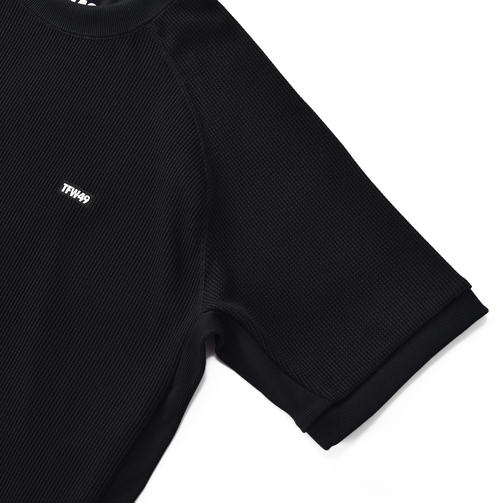 TFW49 ティーエフダブリュー49 WAFFLE T ワッフルT T102310021 BLACK