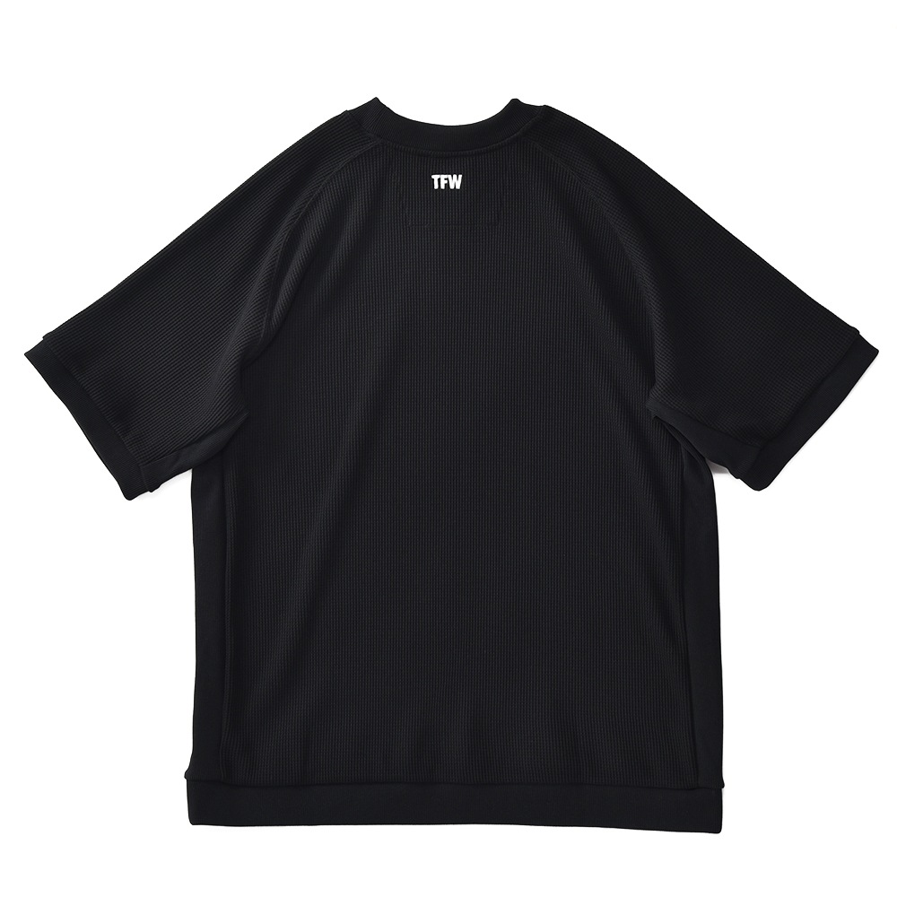 TFW49 ティーエフダブリュー49 WAFFLE T ワッフルT T102310021 BLACK