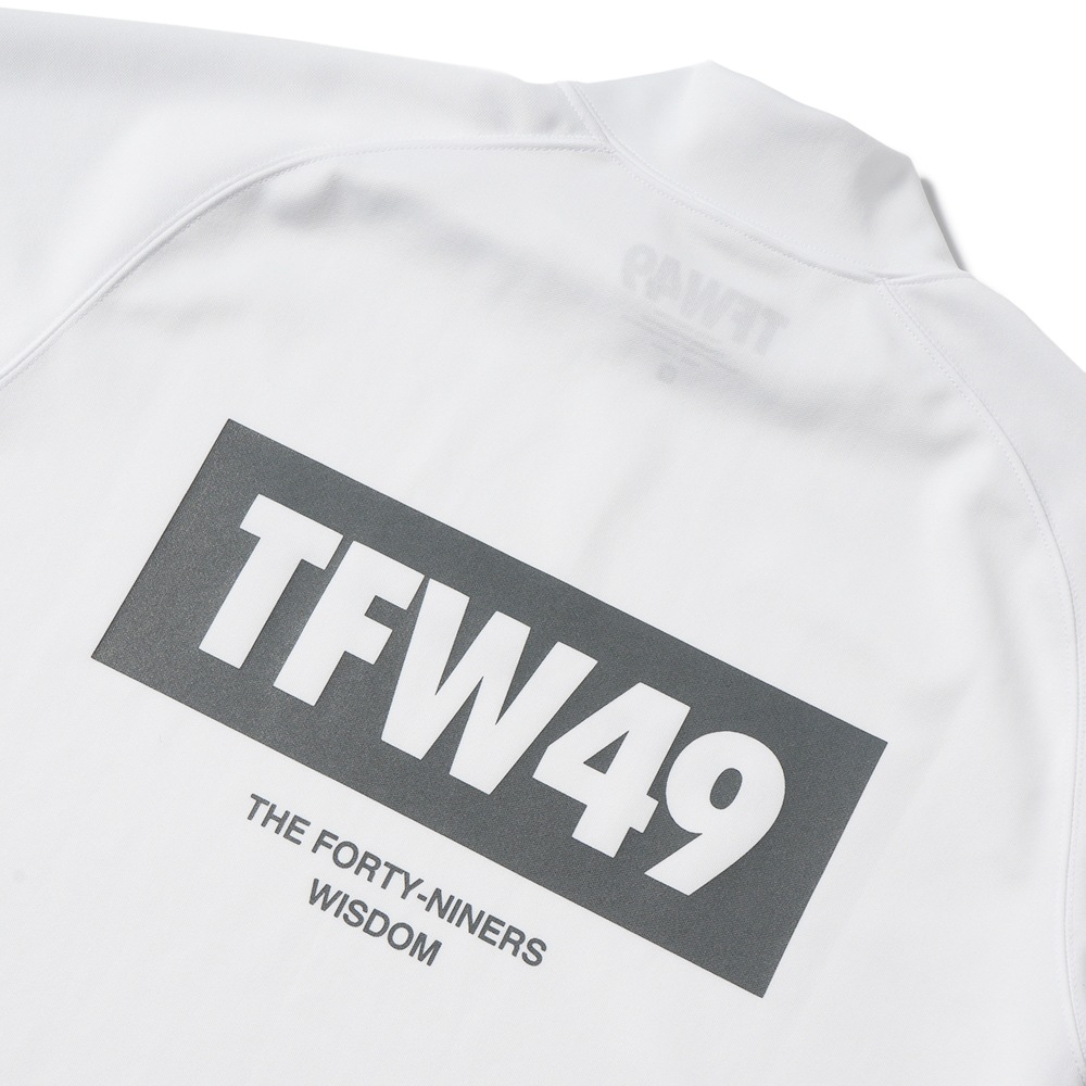 TFW49 ティーエフダブリュー49 SIDE MESH MOCKNECK S/S T サイド