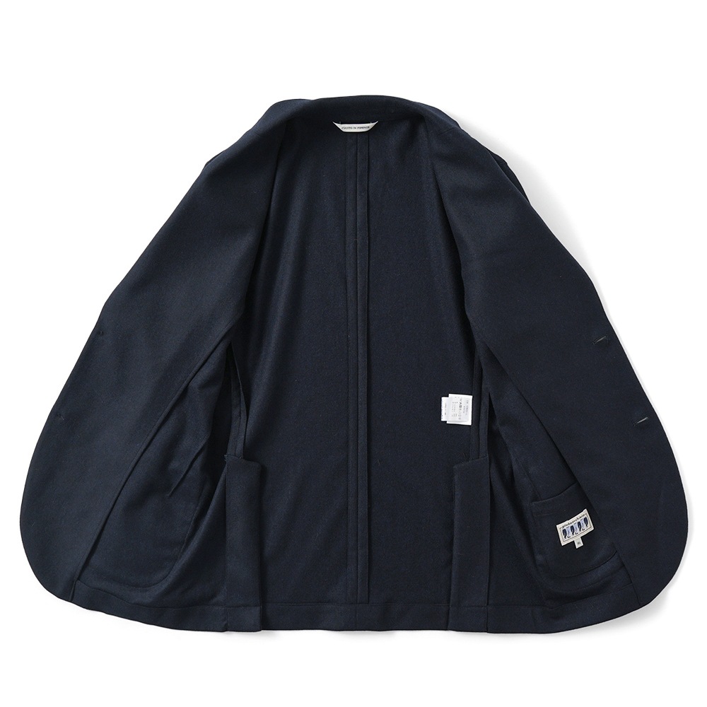 giab's ARCHIVIO ジャブスアルキヴィオ STROZZI/L A7072U ストロッツィ ウォッシャブルウール 2B ジャケット NAVY