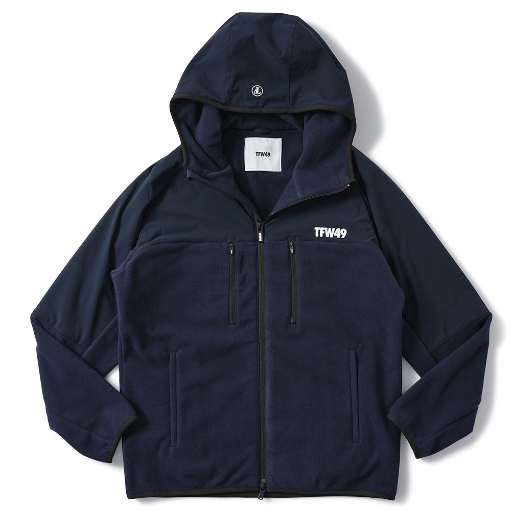 TFW49 ティーエフダブリュー49 FLEECE HOODIE BLOUSON フリース フーディ ブルゾン T042520013 NAVY