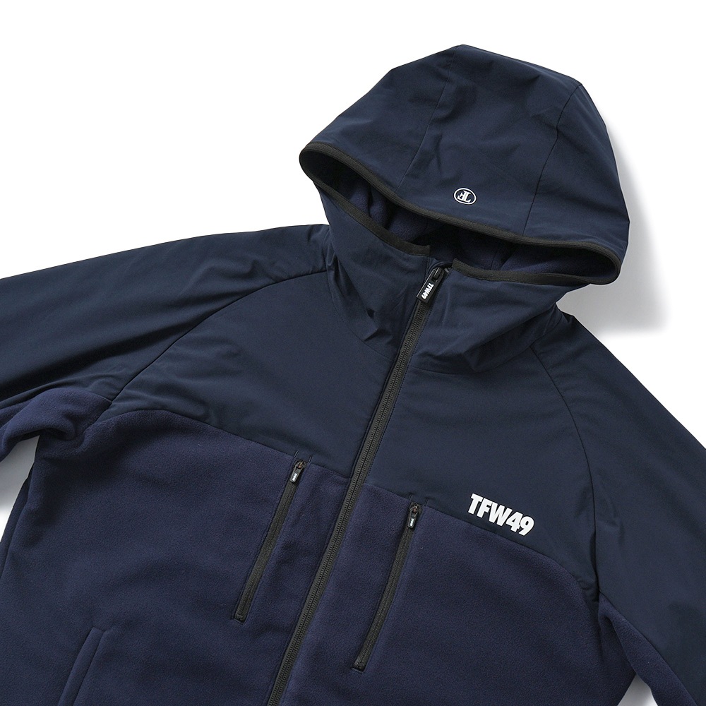 TFW49 ティーエフダブリュー49 FLEECE HOODIE BLOUSON フリース フーディ ブルゾン T042520013 NAVY