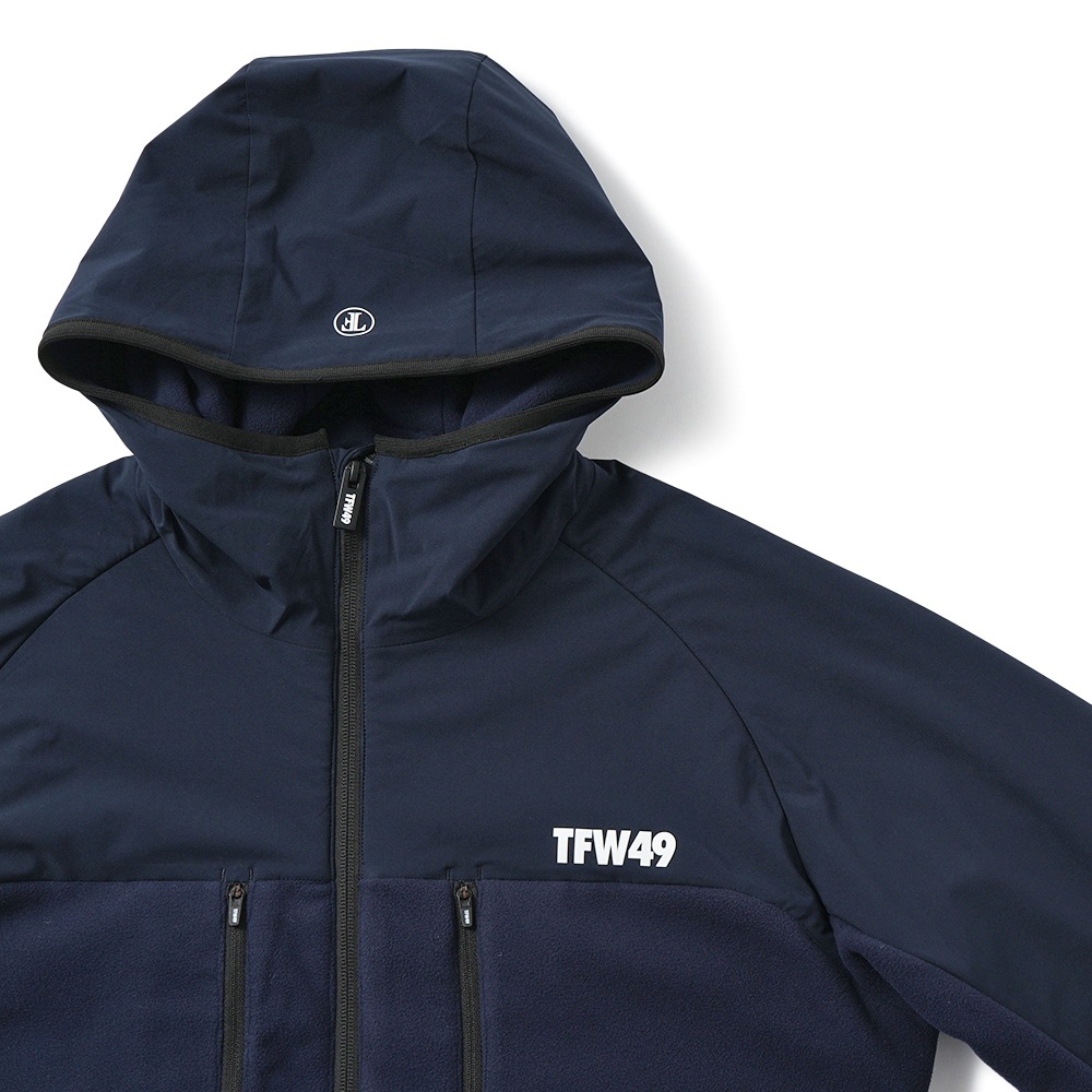 TFW49 ティーエフダブリュー49 FLEECE HOODIE BLOUSON フリース フーディ ブルゾン T042520013 NAVY