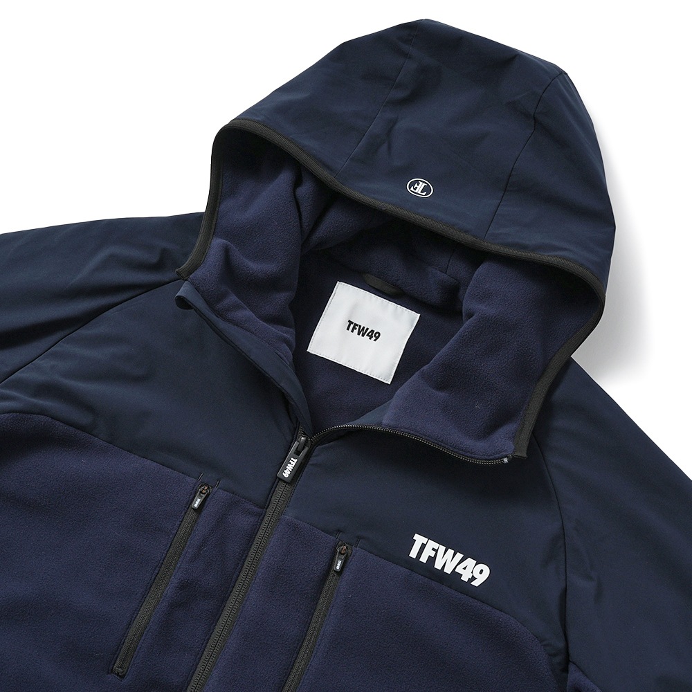 TFW49 ティーエフダブリュー49 FLEECE HOODIE BLOUSON フリース フーディ ブルゾン T042520013 NAVY