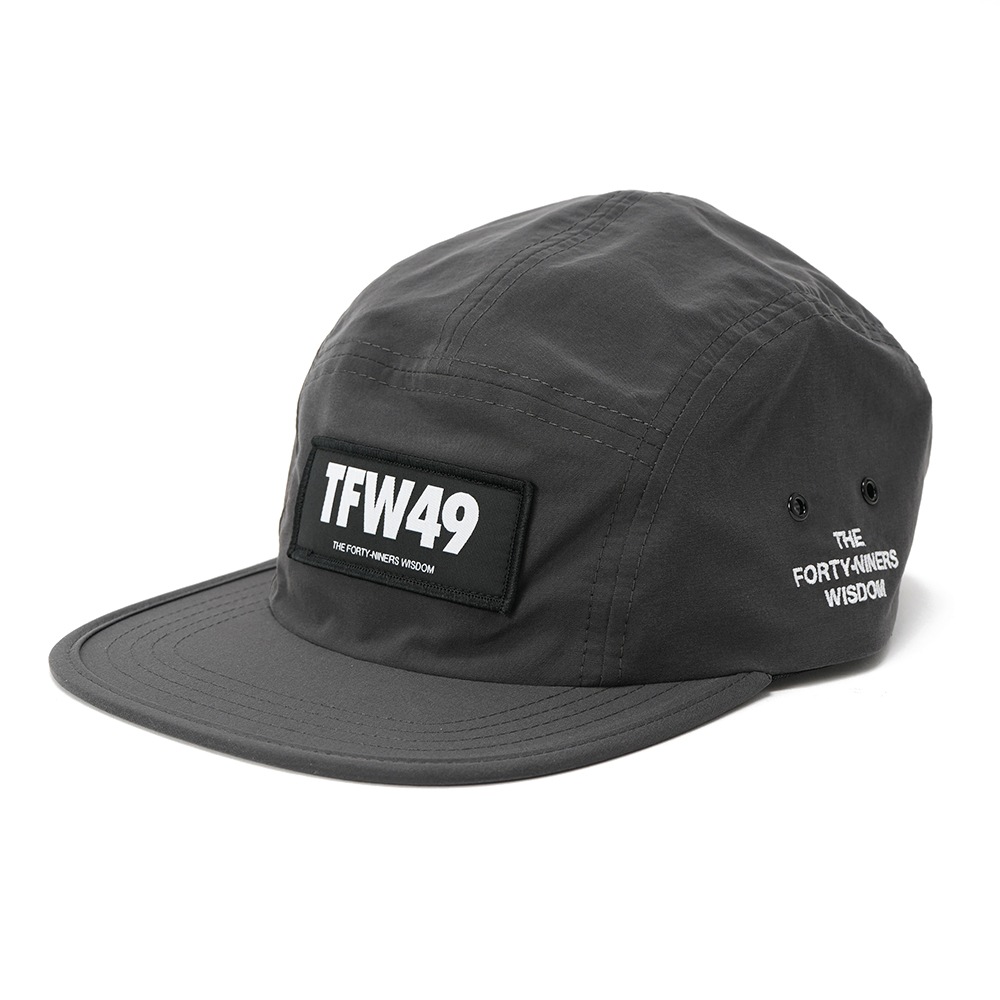 TFW49 キャップ 黒　T132410012 新品未使用 TFW49 キャップ帽子 ゴルフウェア メンズ TFW 6P CAP キャップ