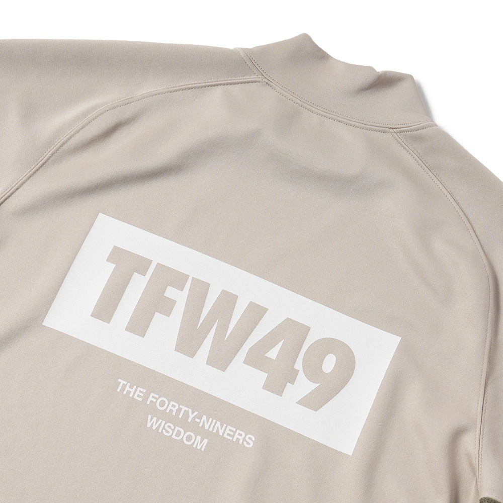 TFW49 ティーエフダブリュー49 SIDE MESH MOCKNECK S/S T サイド