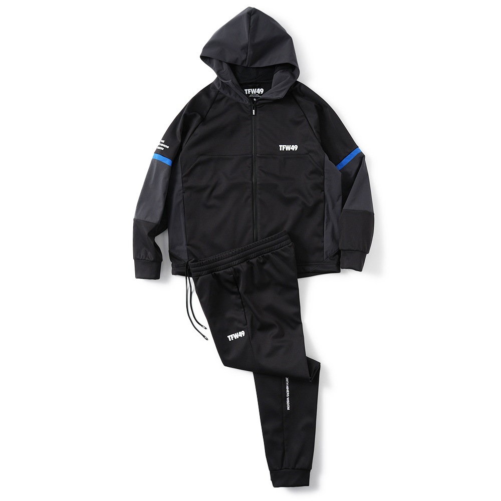 TFW49 ティーエフダブリュー49 COMBINATION PANTS コンビネーションパンツ T072520019 BLACK