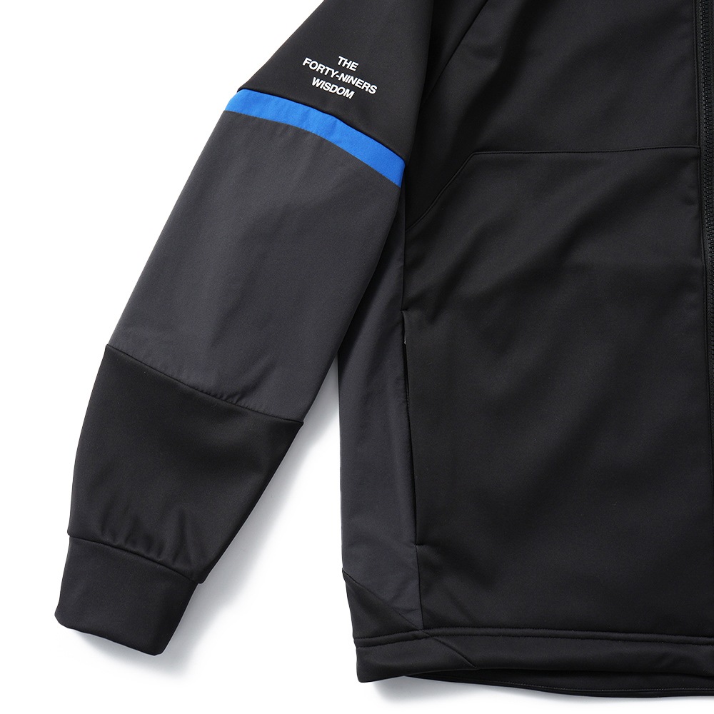 TFW49 ティーエフダブリュー49 FULL ZIP COMBINATION BLOUSON フルジップ コンビネーション ブルゾン T042520004 BLACK