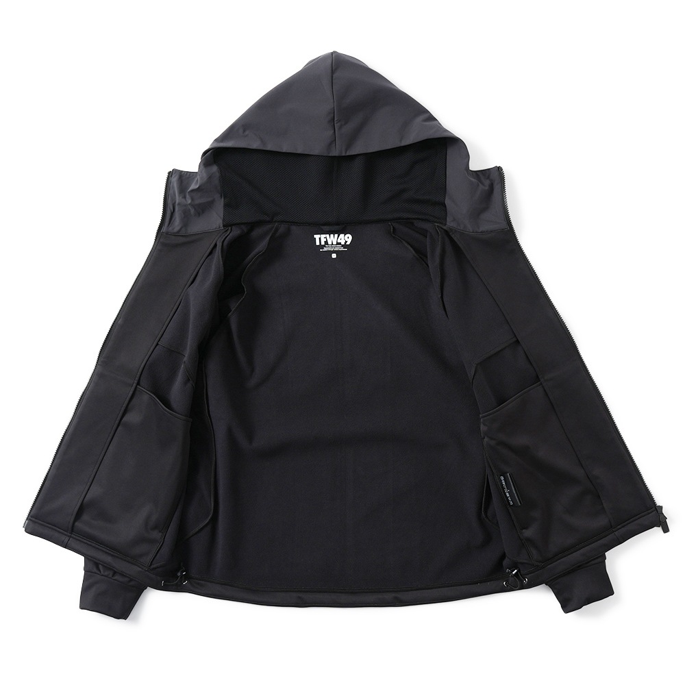 TFW49 ティーエフダブリュー49 FULL ZIP COMBINATION BLOUSON フルジップ コンビネーション ブルゾン T042520004 BLACK